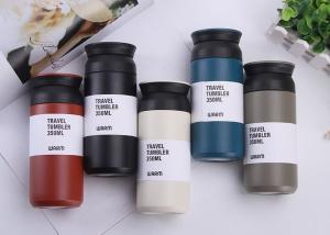 Quality Travel Coffee Mug Insulated Office Stainless Steel Thermos Cup Insulated Tea Cup Stainless Steel Thermos Flask with Filt wholesale