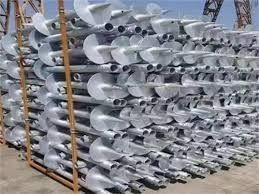 Quality Industrial Helical Anchors Foundation Steel Helix Screw Pile Customized wholesale