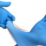 Nitrile Gloves Food Grade Powder Free Examination Certificate Non Medical En455