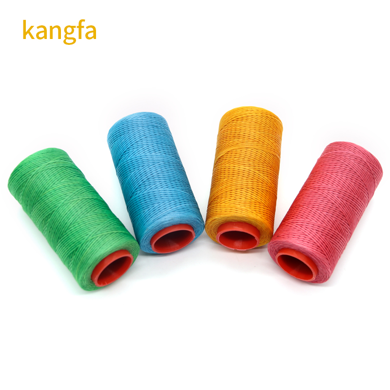 1mm 150D Waxed Thread Coated Cord for Heavy Duty Leather Sewing Book Binding and More