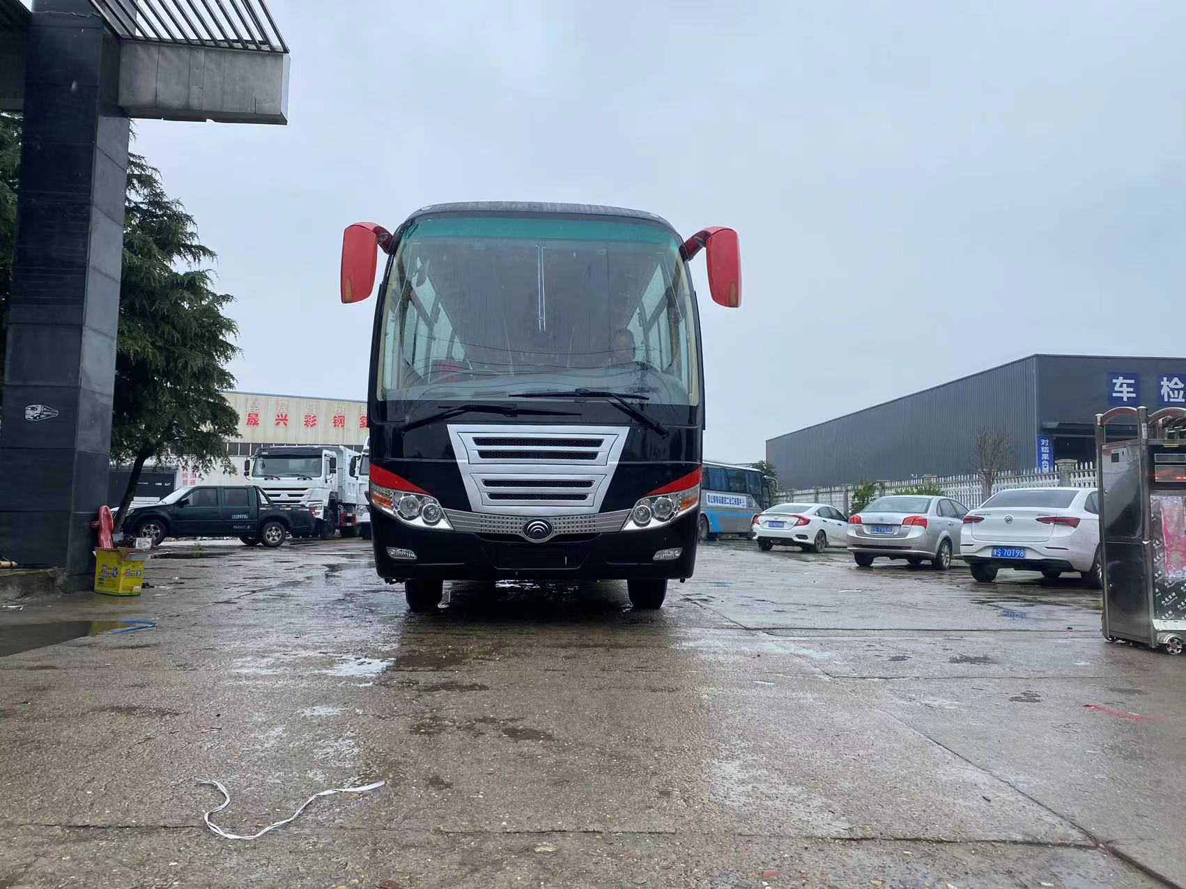 Used 12 Meter Diesel Coach Bus with Front Engine and Air Conditioner in Hot Promotion
