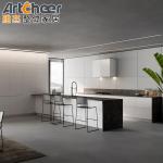 Kitchen Furniture Cabinet Set with Island Table and Hinge Accessories in Modern