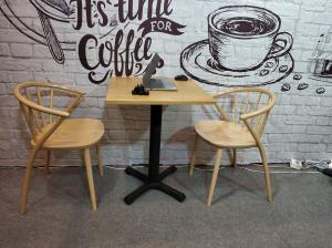 Quality Airport Dining Room Table Base / Cross Table Base Round Column Powder Coat Finish wholesale