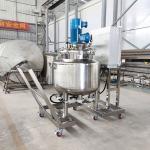 Electric Heating Homogenizer Tank Movable Chemical Batching Tank