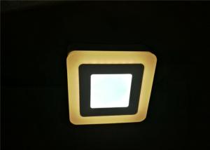Quality White Yellow Edge Led Surface Panel Light , 3W + 3W Bright Led Panel Light wholesale