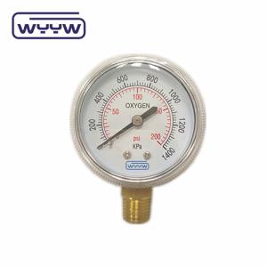 Quality oxygen cylinder pressure gauge wholesale