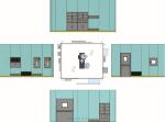 SS304 MOT Medical Clean Room Modular Ophthalmic Operation Theatre