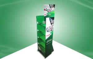 Quality Eco friendly POP Cardboard Display , Green custom cardboard displays For Medicine wholesale
