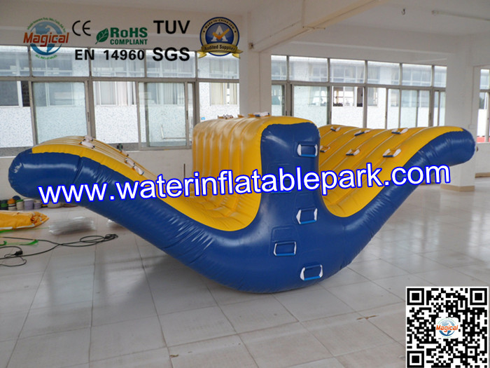 High-strength PVC Tarpaulin Inflatable Float Seesaw for Adult and Kids
