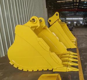 Quality Wear Resistant Excavator Rock Bucket Mining Construction 0.8-2.5cbm Heavy Duty wholesale
