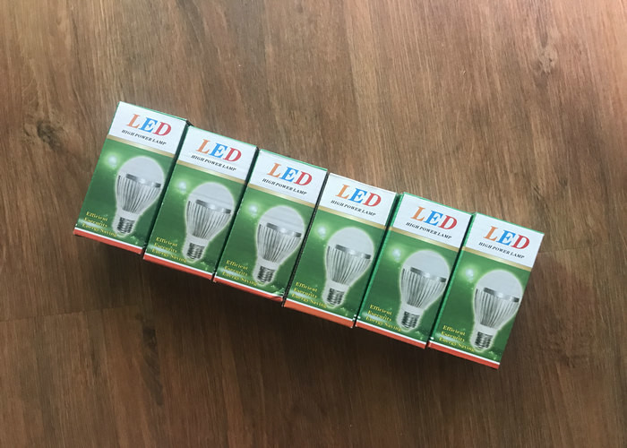 Indoor E27 LED Spot Bulb 3W SMD 5730 80Ra 300LM 6000K AC85 - 265V
