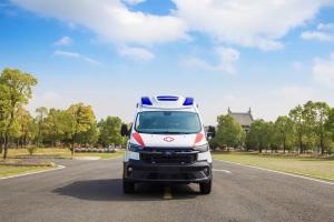 Quality Diesel Ford Monitor Medical Ambulance Vehicle 3495KG wholesale