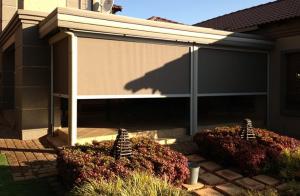 Quality Motorized Electric Roller Blind Aluminum Outdoor Shades Sunfree wholesale