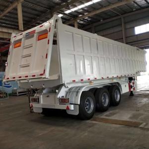 Quality 3-Axle WABCO RE 6 Relay Valve Pneumatic Braking System 12R20 Tires 12 Tire Dump Semi Trailer wholesale