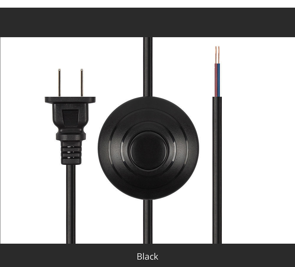 2ft Switch Power Cord European VDE Wear Resistance With Argentina Plug