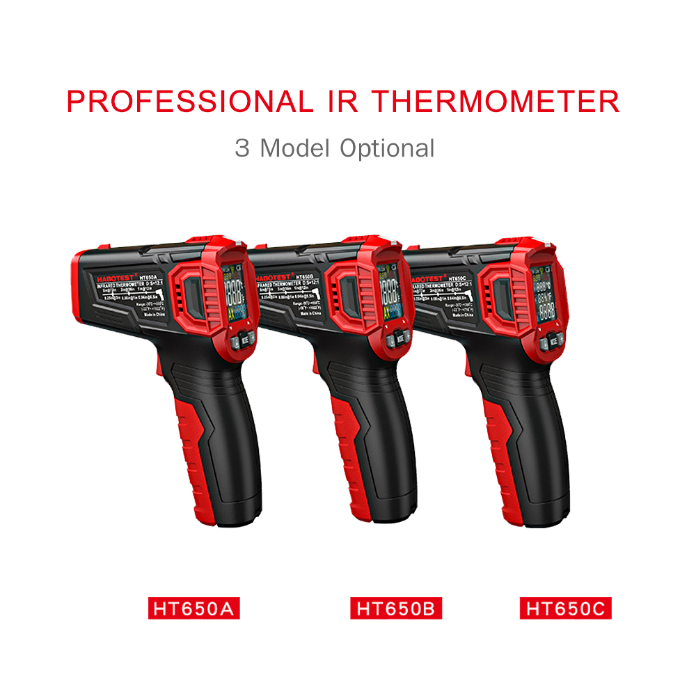 RoHS 550 Degree Digital Laser Infrared Thermometer