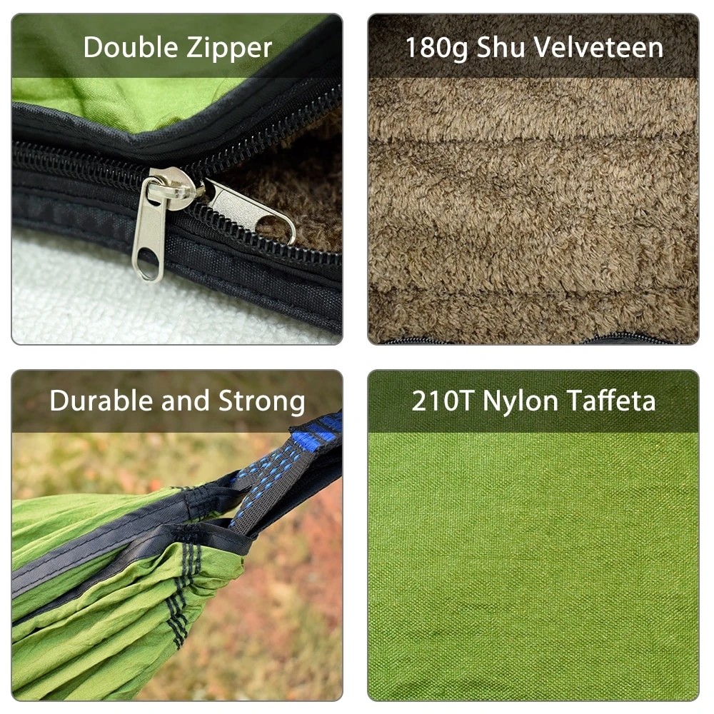 Parachute Nylon Portable Camping Hammock
