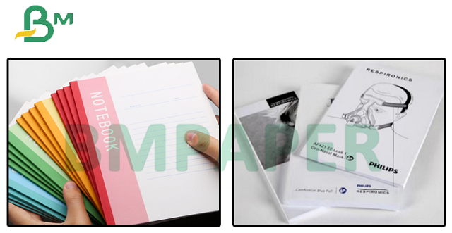 75gsm 90gsm 23" x 35" White Uncoated Offset Paper For  Instruction Manual Making