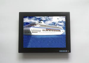 Quality Anti Glare Touch Screen Display Monitor , Waterproof LCD Monitor For Vessel Surveillance wholesale