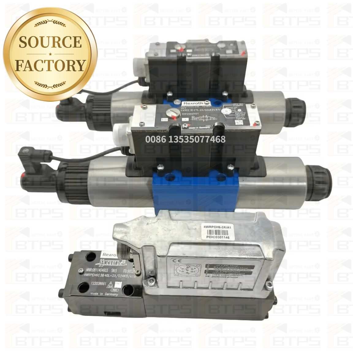 Rexroth Directional Valve hydraulic Solenoid Valve 4WRPEH6C4B12L-20/G24K0/A1M 4WRPEH6C4B12L-2X/G24K0/A1M