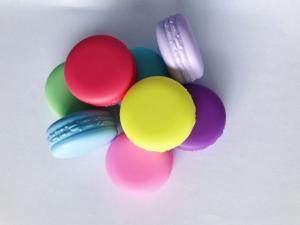 Quality Ｍacaron Color Plastic Cosmetic Jars Round Biscuit Resemble 10G Volume wholesale