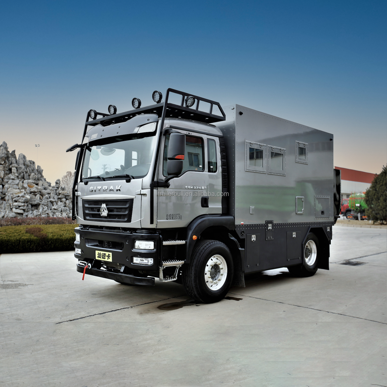 Customizable Alu Extrusion Road Body Parts for 20ft FRP Motorhome Truck Camper Shell