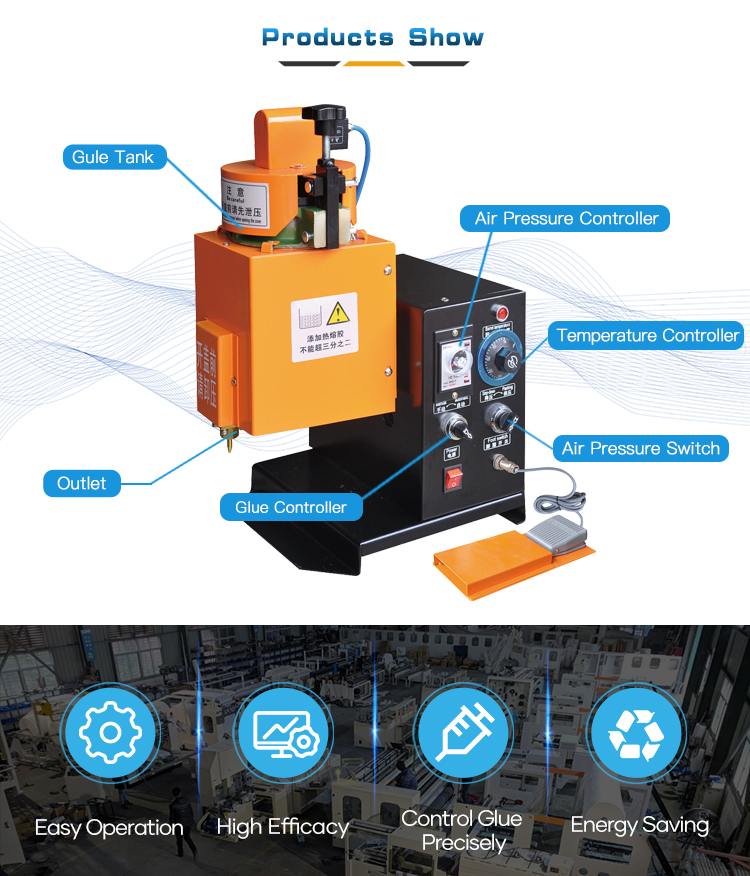 Disposable Mask Ear Hook 2L Glue Automation Dispensing Machine Dot Glue Gun Nozzle