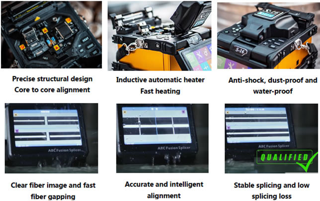 Ribbon Fiber / Specialty Fiber Fusion Splicer PMF Polarization Maintaining Fiber