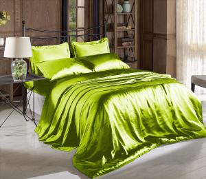 Quality Luxurious Sateen Satin Bed Sheet Set Hypoallergenic High Quality Satin Sheets Fade Resistant All Season wholesale