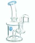 6" Tobacco Smoking Water Pipes Glass Bongs Hookah Bubbler