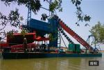 200 Tons/H 14m Sand Dredging Barge Boat Bucket Wheel Dredger