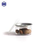 100ml 3.5g Dry Herb Clear Plastic Cans EOE 211# 38mm Height PET Tuna Can