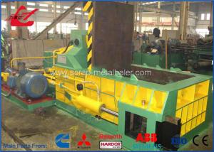 Quality Steel Shavings Scrap Metal Baler With Hopper Cummins Diesel Engine Power Supply wholesale