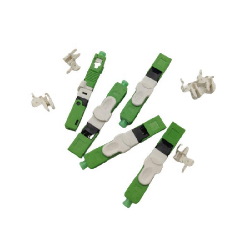 Fast Connector for Communication Fiber Optic Equipment SC UPC/APC Quick Connector