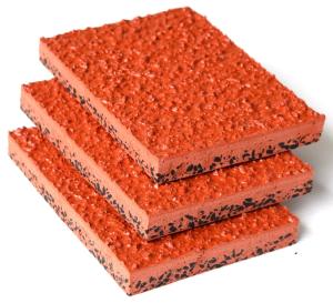 Quality Weather Sports Flooring Outdoor multicolor track flooring material wholesale