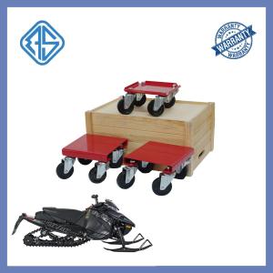 Quality Anti-Slip Coating Snowmobile Moving Cart 10 Inch 1500LBS Capacity Snowmobile Roller Set wholesale