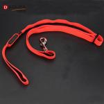LED Lighted Nylon Fabric Safety Pet Dog Leash With Bright Shining Light