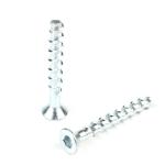 Metric White Zinc Plated M8 Self Drilling Masonry Anchors Screws for Concrete
