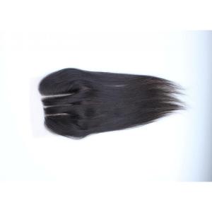 Quality Large Stock Order Natural Color Straight Brazilian Hair Remy Lace Front Closure wholesale