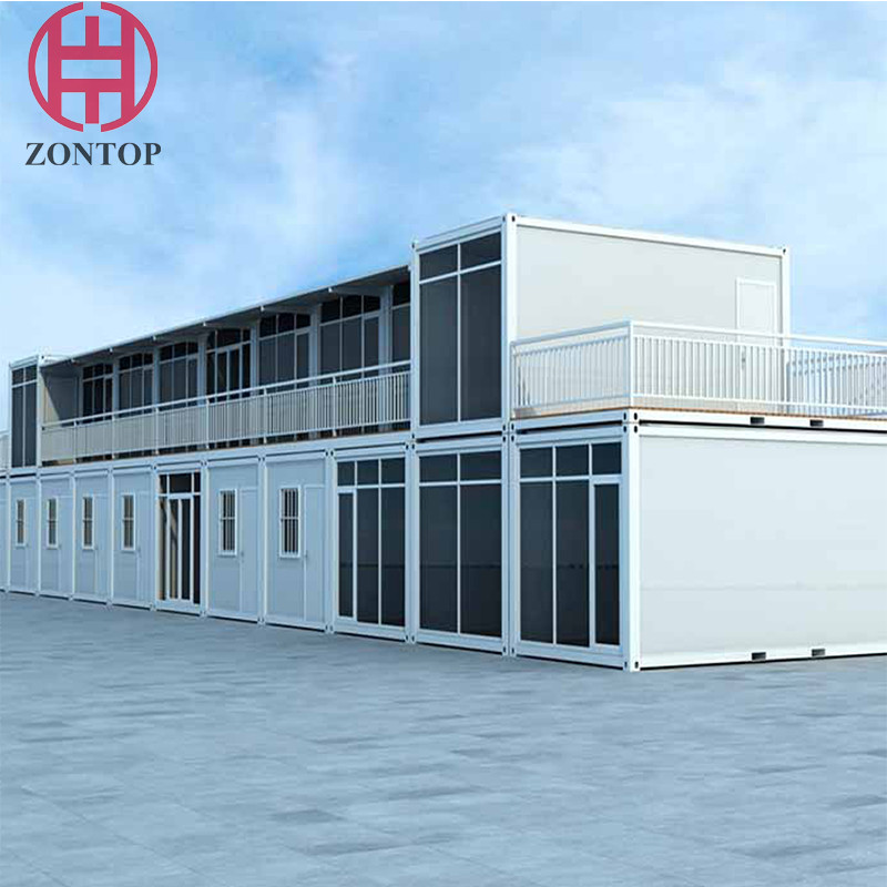 China Philippines portable prefab houses movable customized mini modular 2 3 4 Bedroom flat pack prefab container house