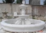 Luxury Decorative Landscaping Stone For Villa Garden Hand Carved White Marble