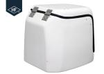 Durable Motorcycle Delivery Box , 67L Fiberglass Reinforced Pizza Delivery Box