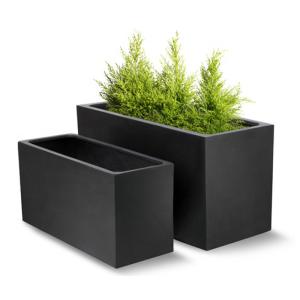 Quality EN840 Certificate Outdoor Facility Large Metal Plant Pots wholesale