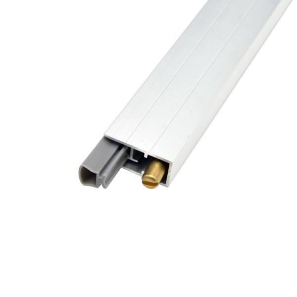 6063 Alumium Soundproof Door Bottom Seals Concealed Automatic Drop Down Weather