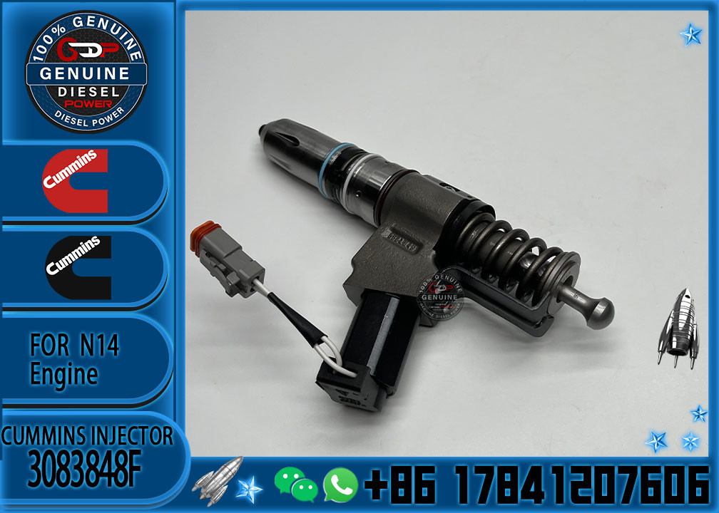 Brand New Diesel Common Rail Diesel Fuel Injector 3411759 3083848F For Cummins QSN14 N14