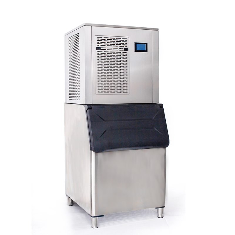 Commercial 300KG Per Day Stainless Steel Flake Ice Machine for Space Saving in Hotel
