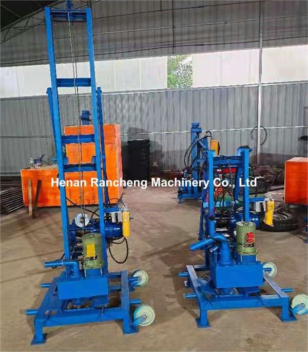 60V Portable Water Well Drilling Equipment 100m Depth 100 - 300mm Drilling Dia