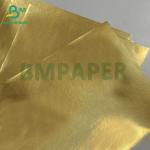70gsm Wet Resistance Golden Aluminum Metallized Beer Laber Paper