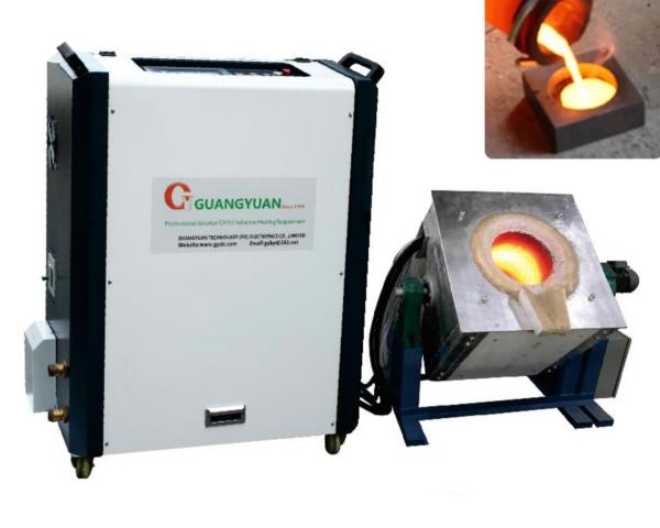 Cheap Energy Saving Induction Metal Melting Furnace For Melting Gold Copper Silver for sale