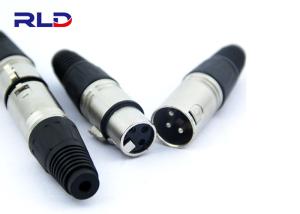Quality 3 Pin Male Female Plug XLR Audio Connector wholesale